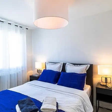 דירה L'oasis 4 Etoiles - Triangle D'or, A 100m Du Lac, Parking Gratuit